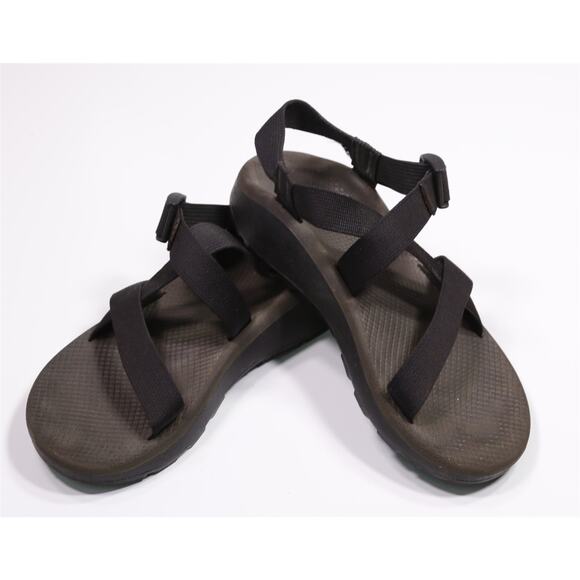 Chaco Black Classic Adjustable Strap Sandals Z/Cloud Men's 10 - Picture 8 of 10